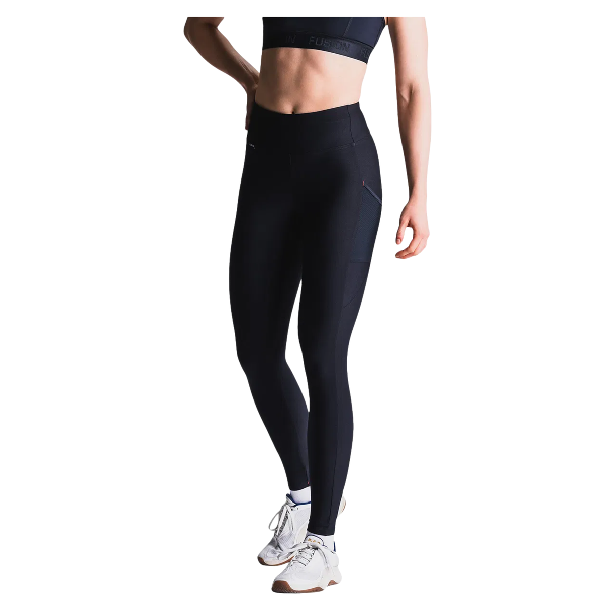 FUSION Gym High Waist Training Tights Female